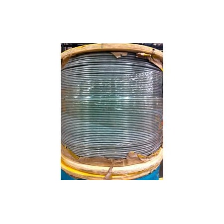Southern Wire Southern Wire 250' 3/32" Diameter Vinyl Coated 1/8" Diameter 7x7 Galvanized Aircraft Cable 001800-00080
